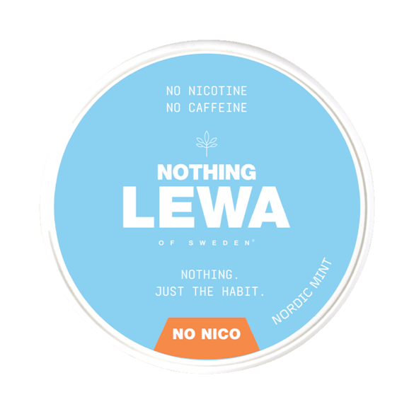 LEWA Nothing Nordic Mint Nicotine Free Pouches