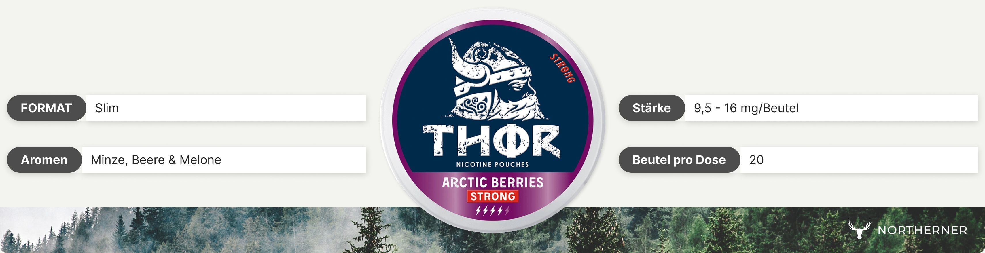 Thor Snus Produktdetails Infografik