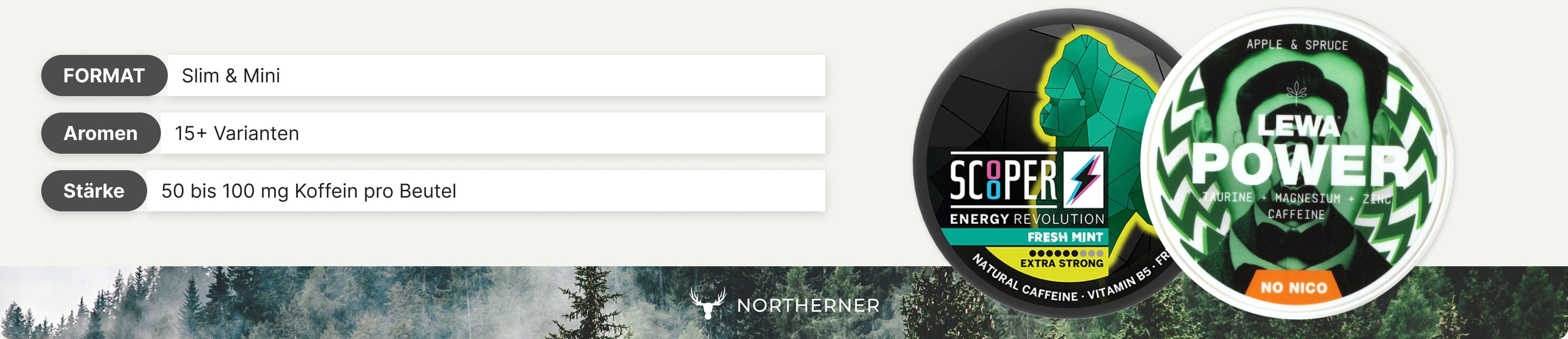 Koffein-Snus Produktdetails