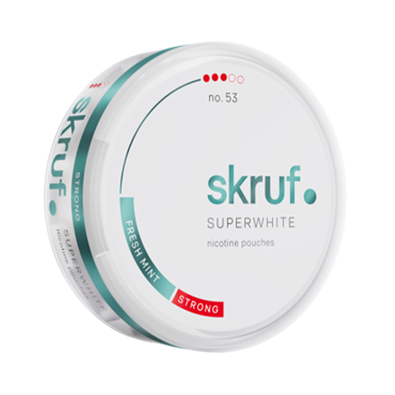 Skruf Superwhite No.53 Fresh Mint Strong