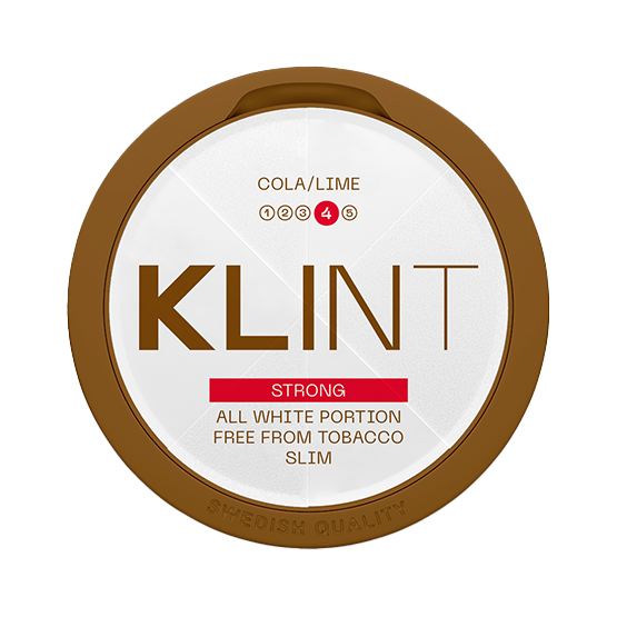 Klint Cola Lime Slim Extra Strong Nicotine Pouches