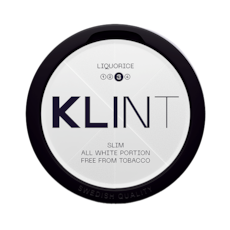 Klint Liquorice Slim Strong Nicotine Pouches