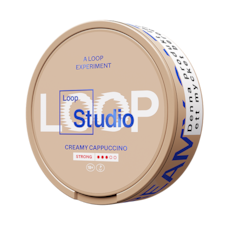 Loop Creamy Cappuccino Slim Strong Nicotine Pouches