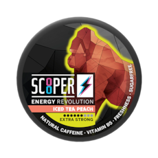 Scooper Energy Iced tea Peach