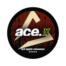 ACE X Red Apple Cinnamon Strong Nicotine Pouches