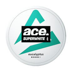 Ace Superwhite Eucalyptus Slim Strong Nicotine Pouches