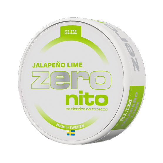 Zeronito Jalapeno Lime Slim Nicotine Free Pouches
