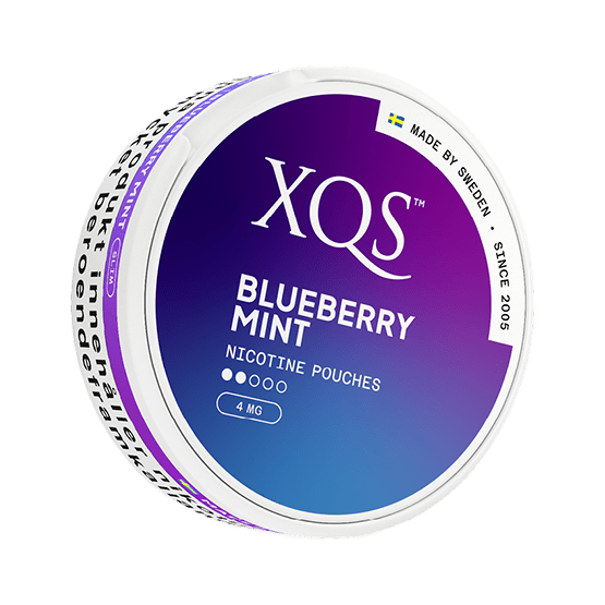 XQS Blueberry Mint Light Slim Nicotine Pouches