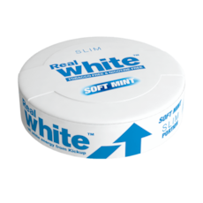 Kickup Real White Soft Slim White Nicotine Free Swedish Snus