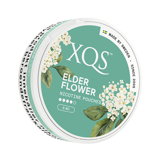 XQS Elderflower Slim Stark Nicotine Pouches