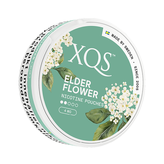 XQS Elderflower Slim Normal Nicotine Pouches