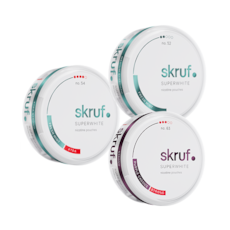 Skruf Super White Mixpack