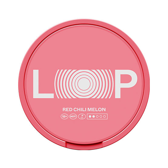 Loop Red Chili Melon Slim Medium Nicotine Pouches