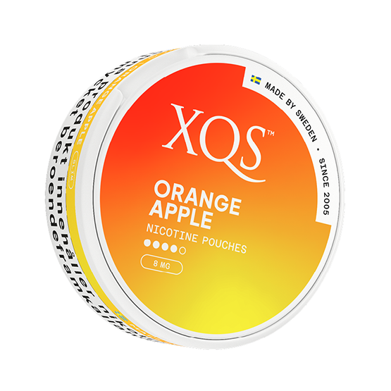 XQS Orange Apple Slim Strong Nicotine Pouches