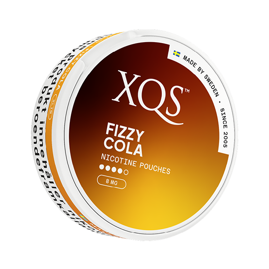 XQS Fizzy Cola Slim Extra Strong Nicotine Pouches