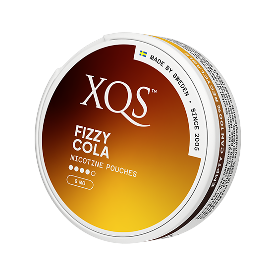 XQS Fizzy Cola Slim Extra Strong Nicotine Pouches
