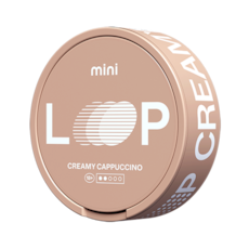 Loop Creamy Cappuccino Mini Normal Nicotine Pouches