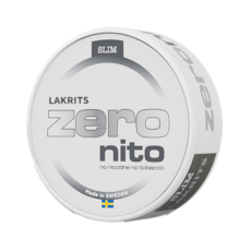 Zeronito Liquorice Slim Nicotine Free Pouches