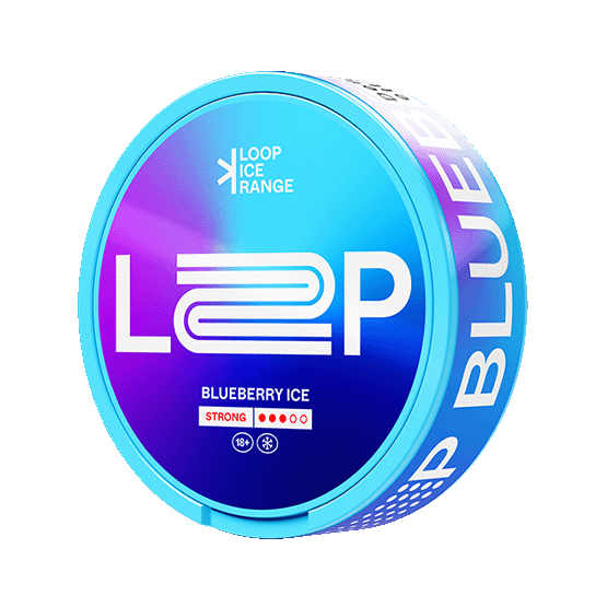 Loop Blueberry Ice Slim Strong Nicotine Pouches