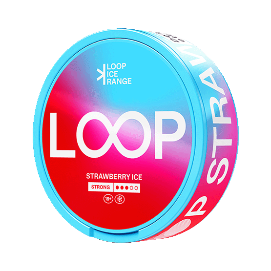 Loop Strawberry Ice Slim Strong Nicotine Pouches