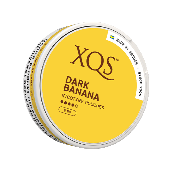 XQS Dark Banana Slim Strong Nicotine Pouches