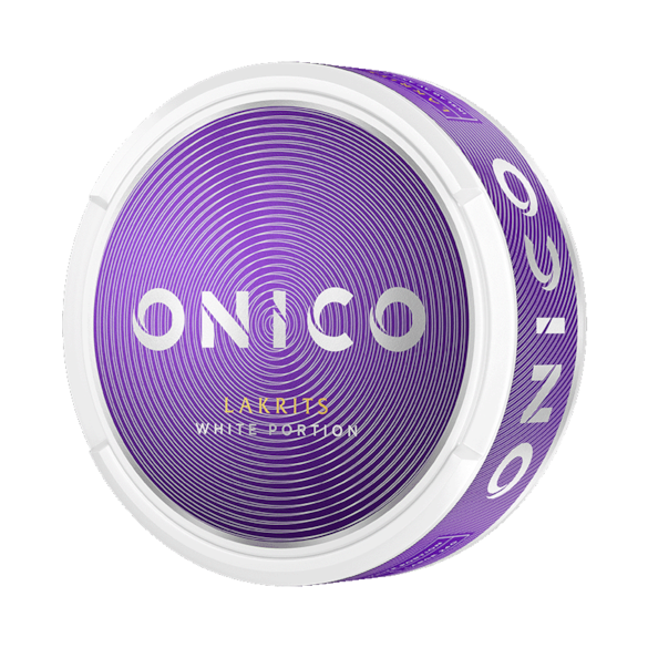 Onico Licorice White Nicotine Free Swedish Snus