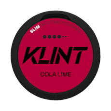 Klint Cola Lime Slim Extra Strong Nicotine Pouches