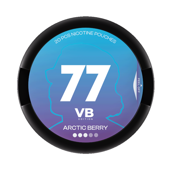 77 Nicotine Pouches VB Edition Arctic Berry