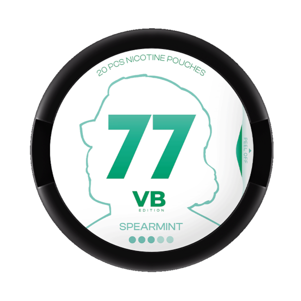77 Nicotine Pouches VB Edition Spearmint