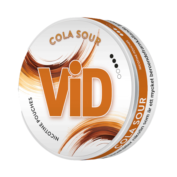 VID Cola Sour Slim Strong Nicotine Pouches