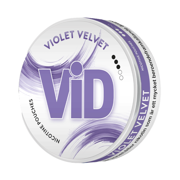 VID Violet Velvet Slim Strong Nicotine Pouches