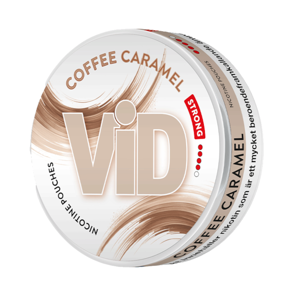VID Coffee Caramel Slim Extra Strong Nicotine Pouches