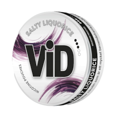 VID VID Salty Liquorice Slim Strong Nicotine Pouches