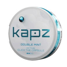 Kapz Double Mint Mini Normal Nicotine Pouches