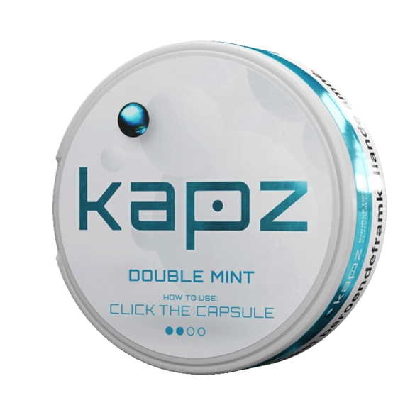 Kapz Double Mint Mini Normal Nicotine Pouches