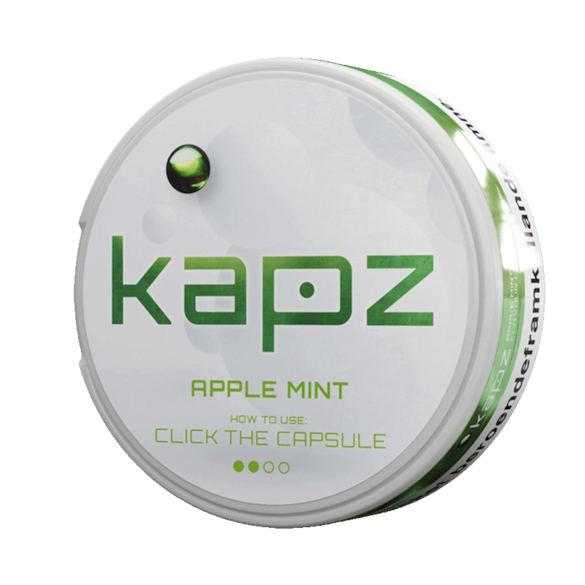 Kapz Apple Mint Mini Normal Nicotine Pouches