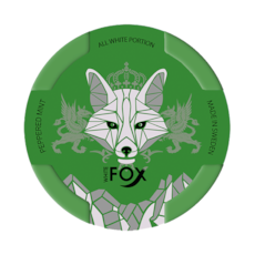 White Fox Peppered Mint Extra Strong Nicotine Pouches