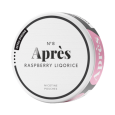 No.8 Après Raspberry Liqorice Slim Normal Nicotine Pouches