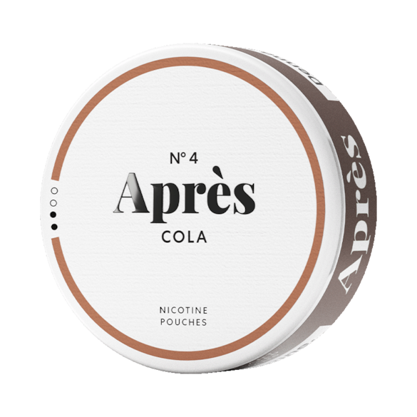 No.4 Après Cola Slim Normal Nicotine Pouches