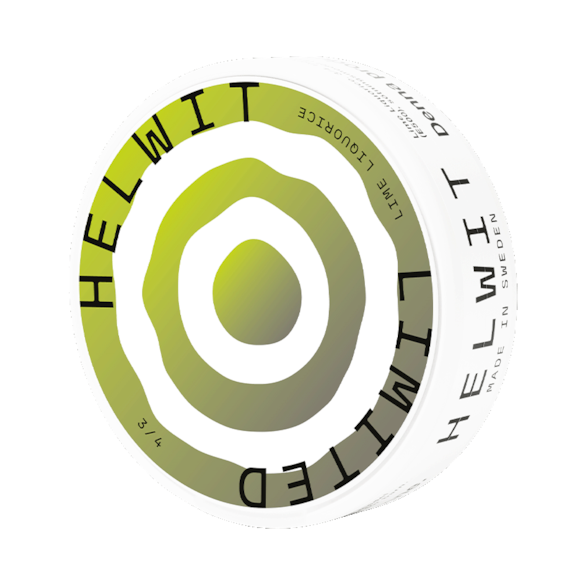 Helwit Lime Liquorice Slim Nicotine Pouches