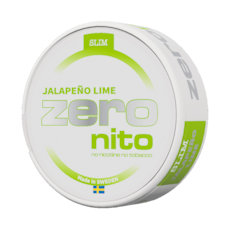 Zeronito Jalapeno Lime Slim Nicotine Free Pouches
