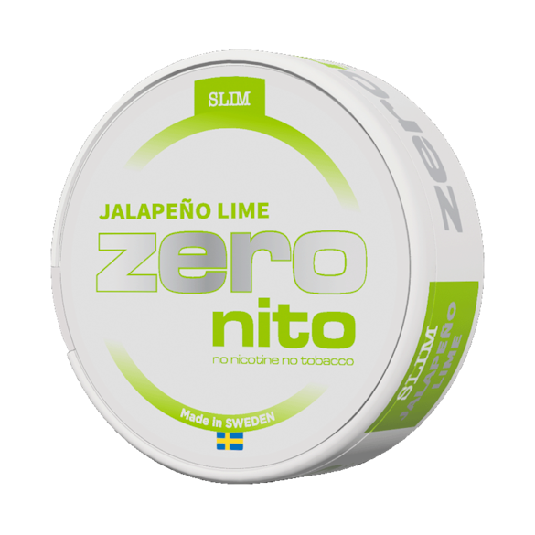 Zeronito Jalapeno Lime Slim Nicotine Free Pouches