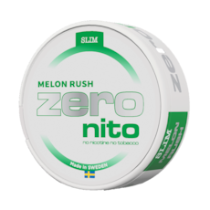 Zeronito Melon Rush Slim Nicotine Free Pouches