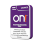 on! Licorice 6mg Mini Nicotine Pouches