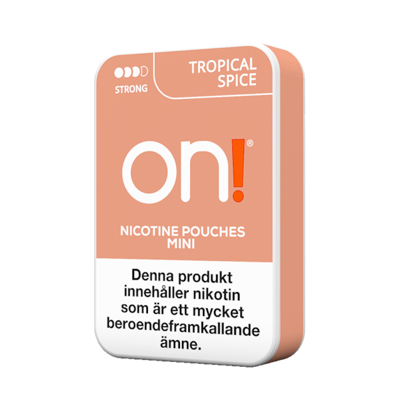 On! Tropical Spice 6mg Mini Nicotine Pouches