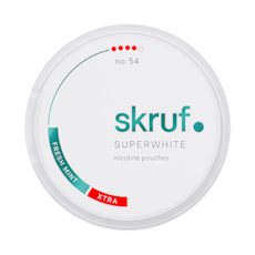 Skruf Superwhite No.54 Fresh Mint Xtra