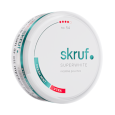 Skruf Superwhite No.54 Fresh Mint Xtra Strong