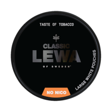 LEWA Classic Taste Of Tobacco Nicotine Free Pouches