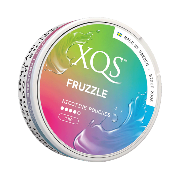 XQS Fruzzle Slim Strong Nicotine Pouches