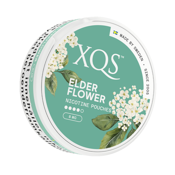 XQS Elderflower Slim Stark Nicotine Pouches